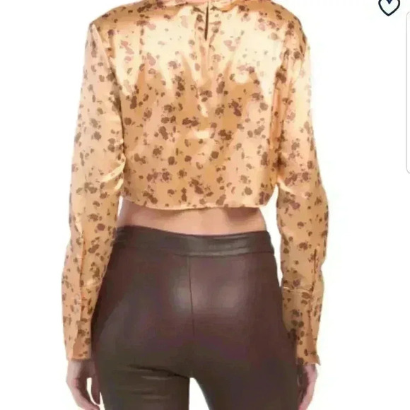 ZARA Flower Print Skirt and Cropped Top Set - Picture 15 of 16